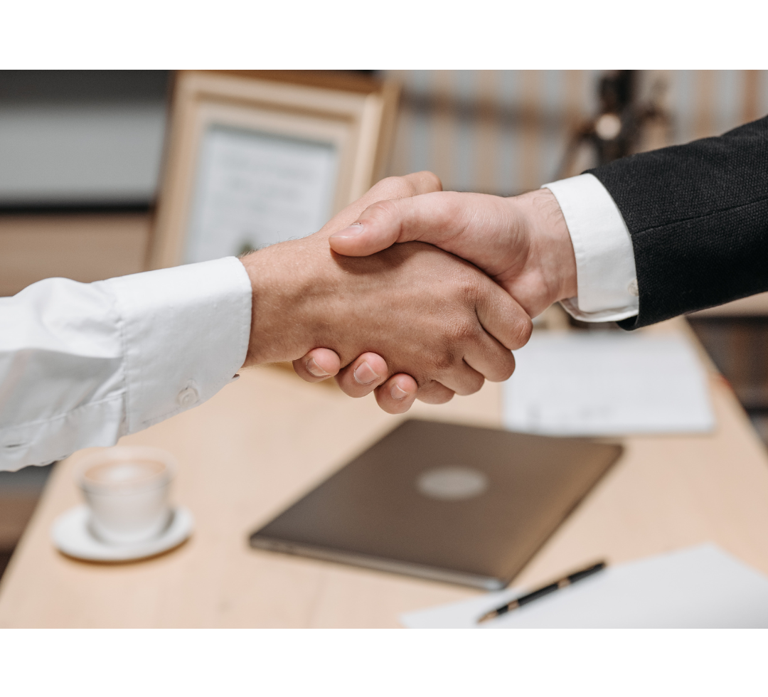 Imagem de aperto de mãos